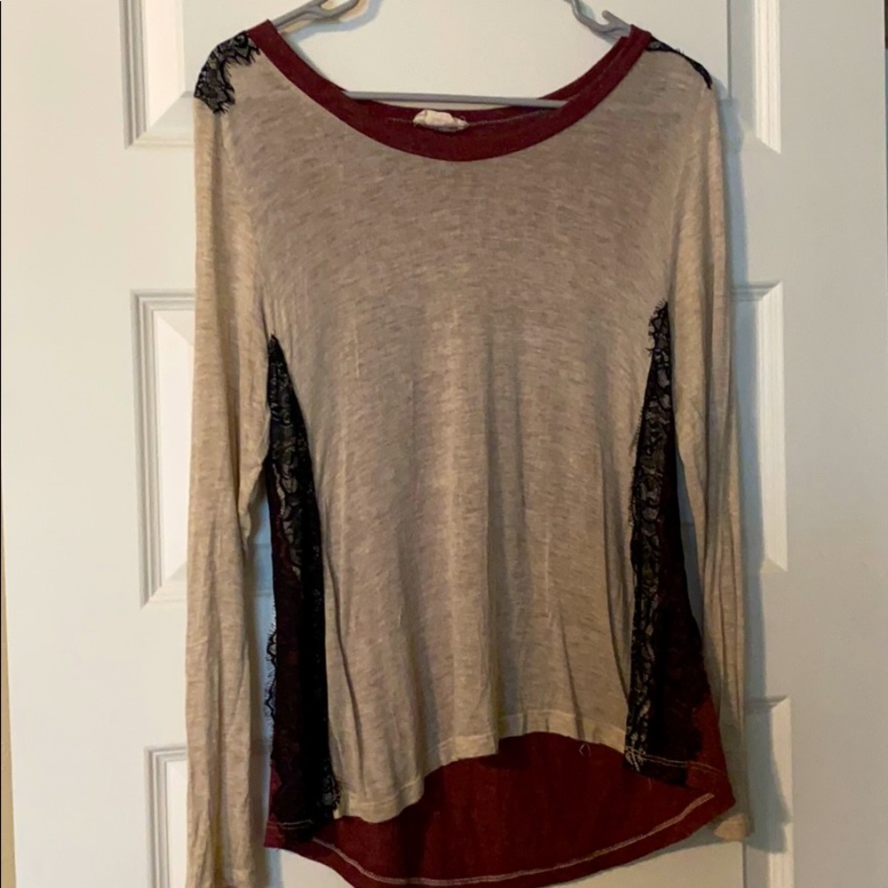 Boutique long sleeve shirt